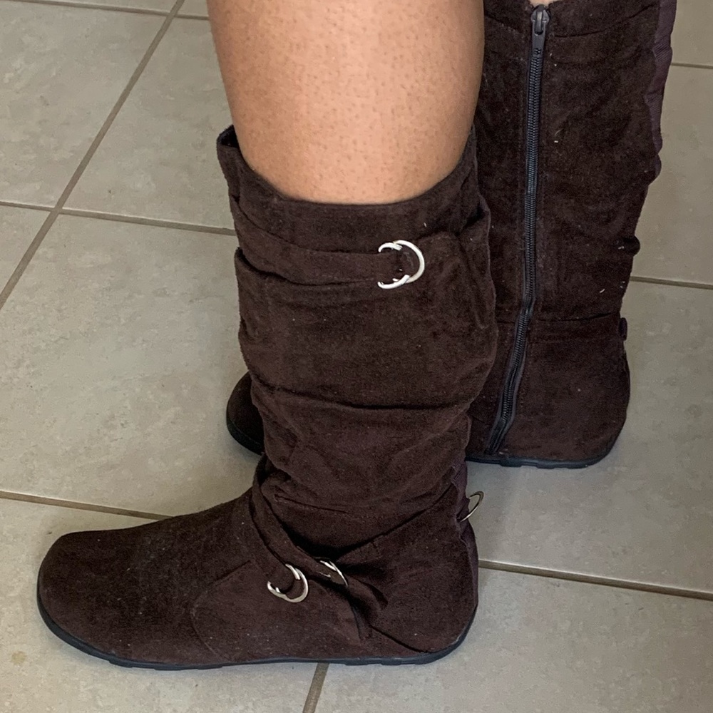 Suede Brown boots